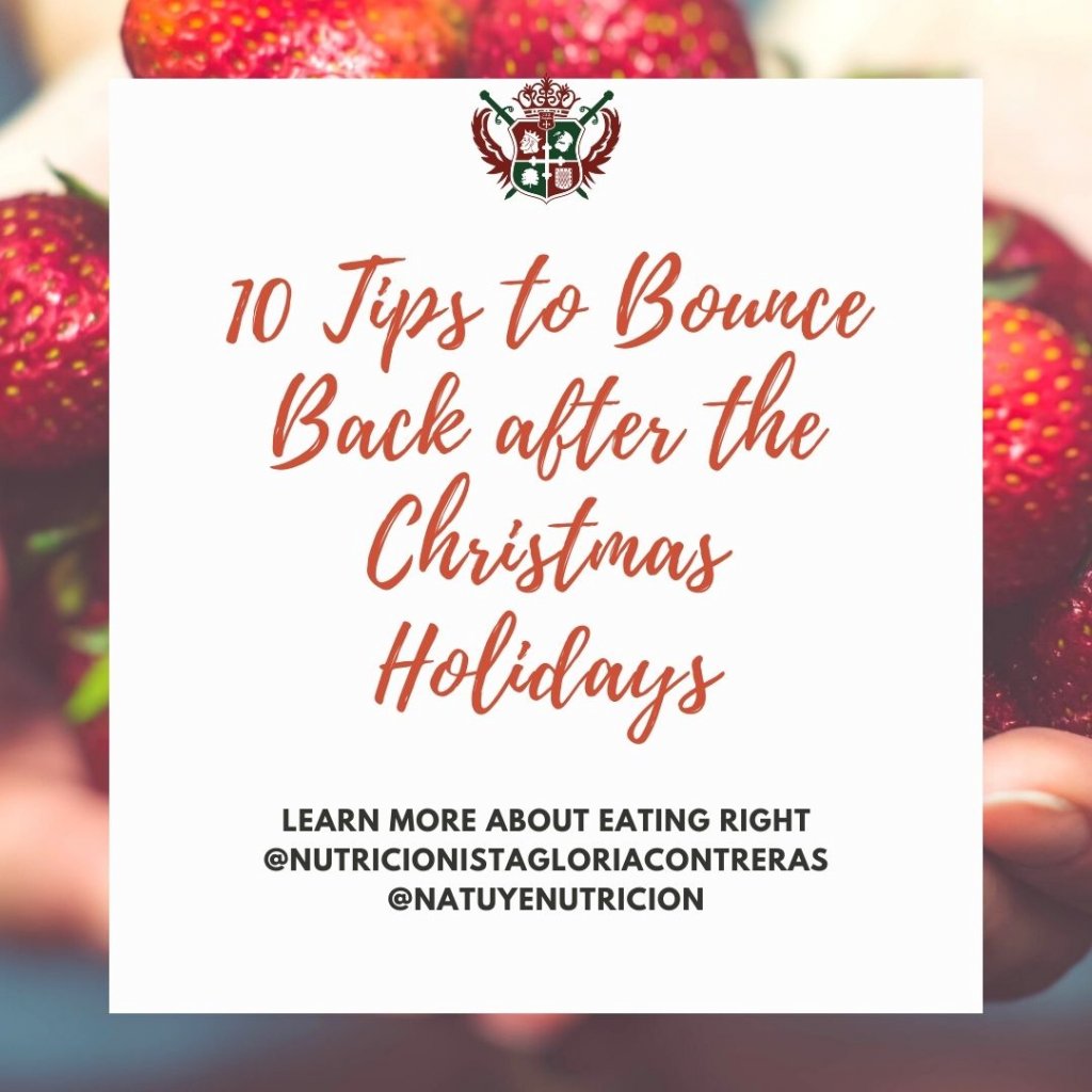 How to Bounce-Back after the Christmas Holidays