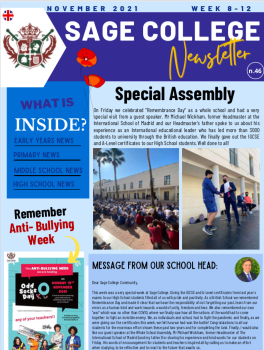 School Newsletter 12-11-2021