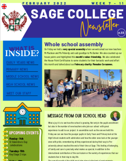 School Newsletter 11-02-2022